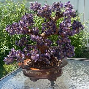 Amethyst Bonsai Tree New with Tag